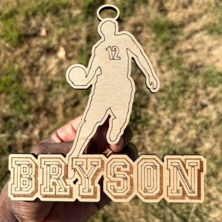 Ornament-Backpack Tag (BB 5)