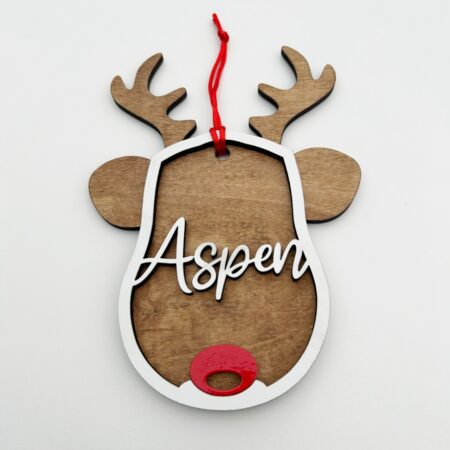 Ornament - Red Nose Reindeer