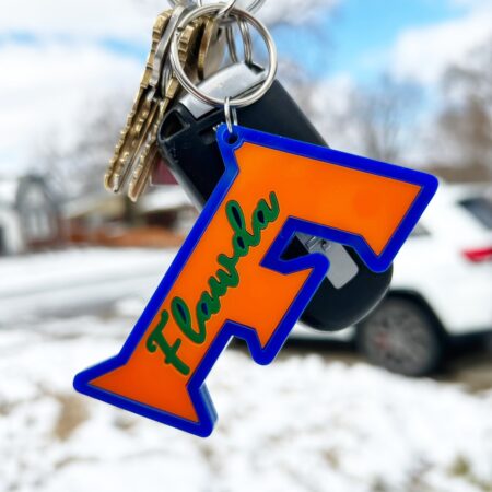 Handmade "Flawda" Keychain